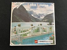 GAF View-Master A 007 LAKE LOUISE CANADIAN ROCKIES Late 1960's Pressing