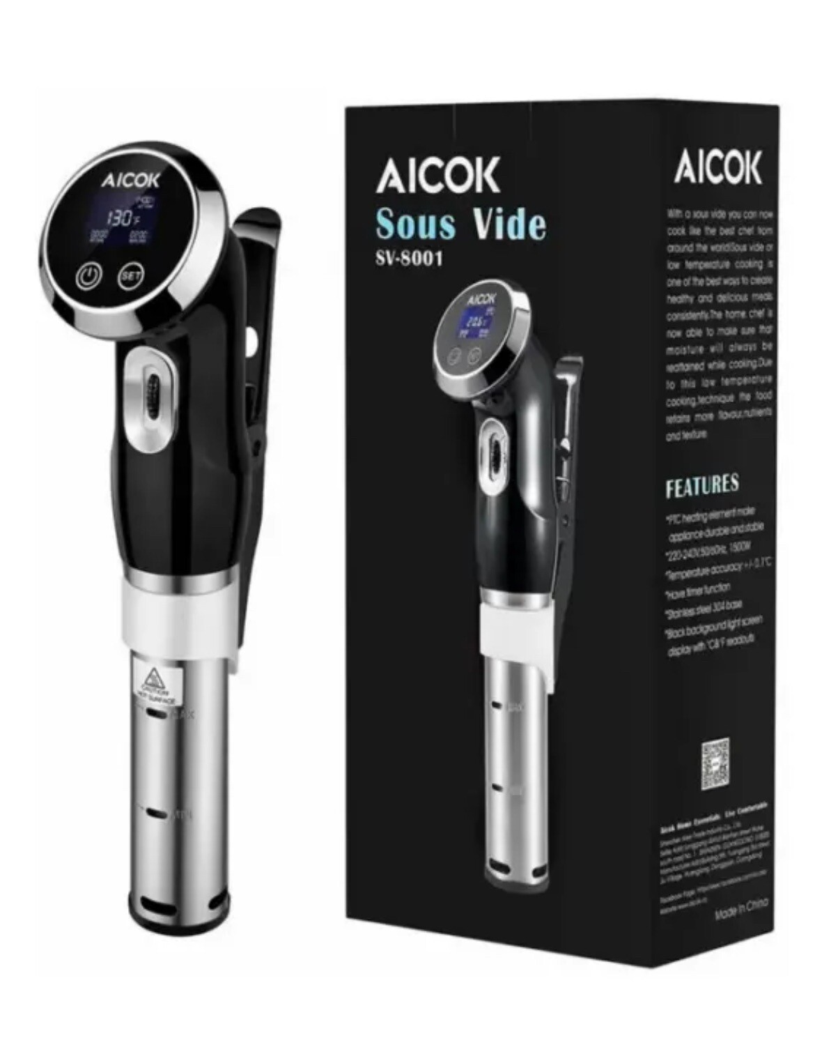 New 1500 Watt AICOK Sous Vide SV8001 Cooker eBay