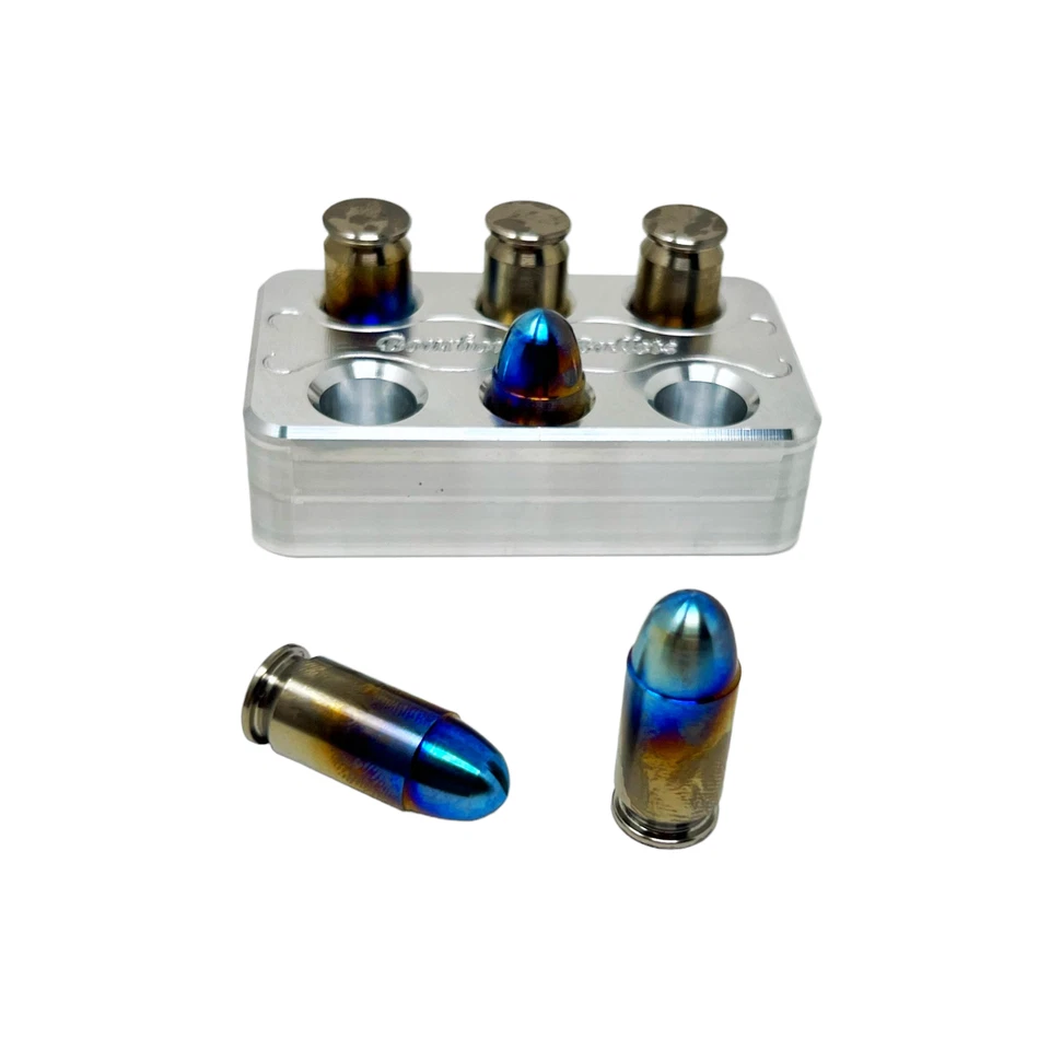 Piedras de whisky ZRTS Titanium Bourbon Bullet Foto 2 de 4