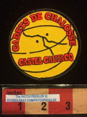 France Jacket Patch ~ CADETS DE CHALOSSE CASTEL GAUJACO ~ 623