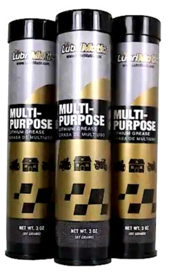 Lubrimatic Grease  Multi-Purpose Lithium Grease- 3pc. 3 oz. each