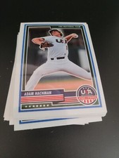 Lot of 50- Panini 2023 USA Baseball Stars & Stripes ADAM HACHMAN 50 Cards