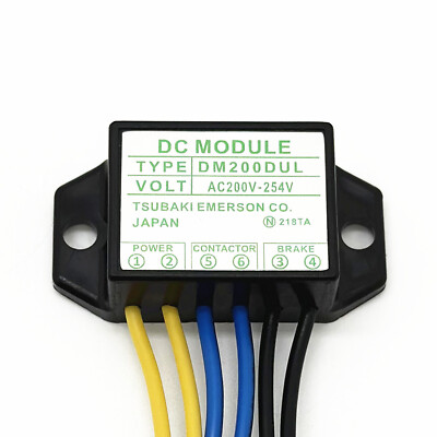 1pcs Tsubaki DC Rectifier MODULE DM200DUL AC200V-254VBrake Rectifier
