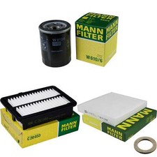 MANN-FILTER Inspektionspaket Filterset für Honda Jazz IV 1.3 HR-V 1.5 GK RU
