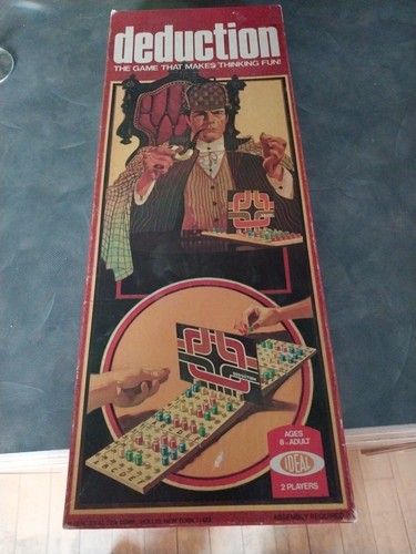 Vintage Complete 1976 deduction board game | eBay