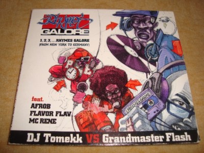 DJ TOMEKK vs GRANDMASTER FLASH ft AFROB FLAVOR FLAV -1,2,3 Rhymes Galore DIGIPAK