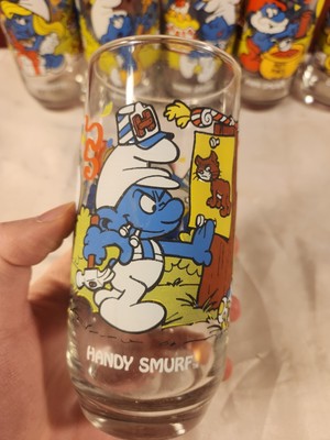 1983 Vintage The Smurfs Drinking Glasses -Set of 6 | eBay