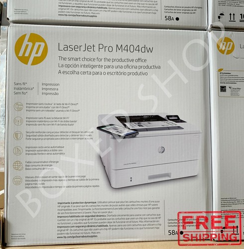 FACTORY RECERTIFIED HP LaserJet Pro M404dw Printer (W1A56A) | eBay