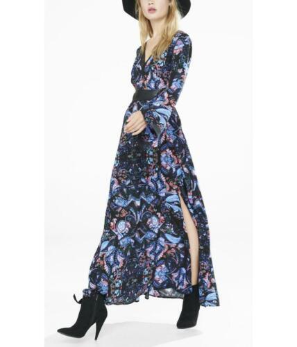 Robe Longue East Essence - Manches Longues - Taille S - Multicolore - Neuve
