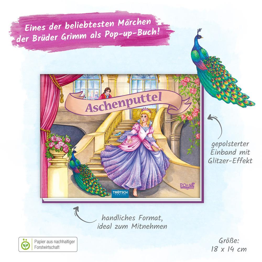 Thumbnail - Trötsch Märchenbuch Pop-up-buch Aschenputtel Trötsch Verlag Gmbh & Co.