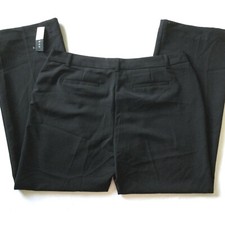 Metaphor Women's Black Pants Size 14P Dress Slacks Model Courtney NEW NWT