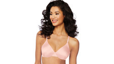 Bali  One Smooth U  Smoothing  Concealing Underwire Bra Pink 42 D DF3W11