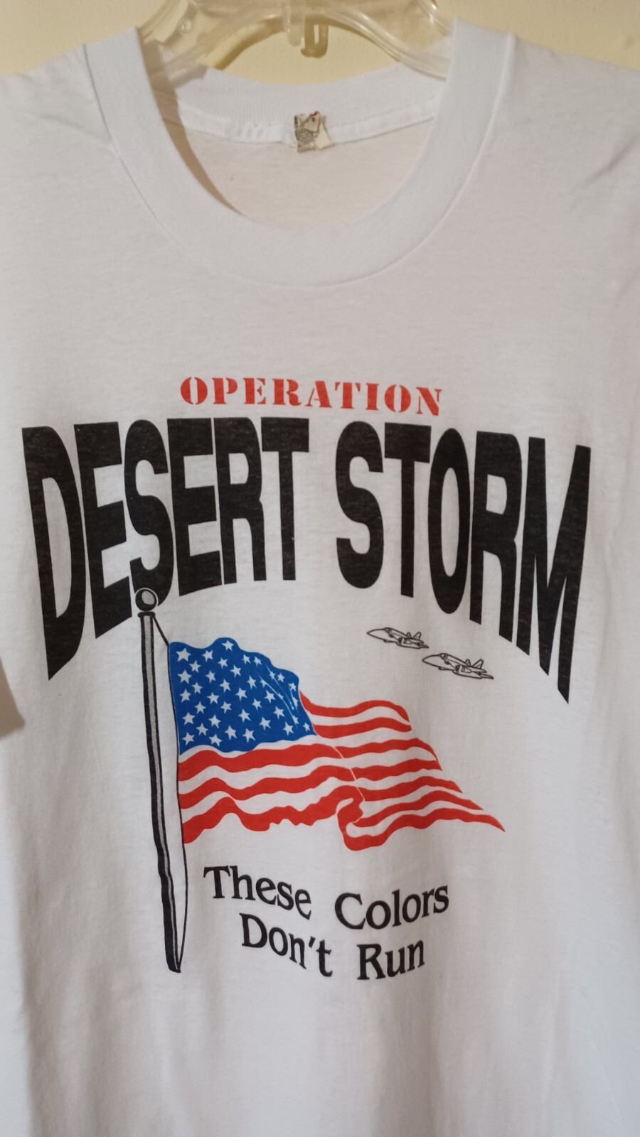 Vintage Operation Desert Storm - These colors don't run - T-Shirt - Size XXL