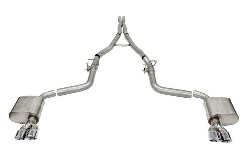Corsa Xtreme 2.75" Valved Exhaust For 15-22 Challenger R/T Scat Pack Hellcat AT - Picture 7 of 10