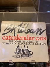 vtg 1981 b kliban cat calendar cats the complete collection book