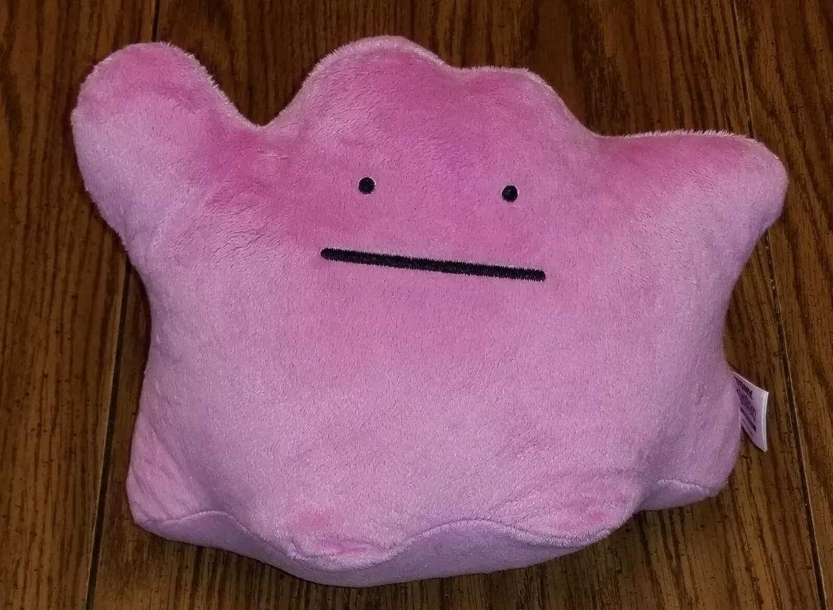  Pokémon Ditto Plush Stuffed Animal Toy - 8 - Ages 2+ : Toys &  Games