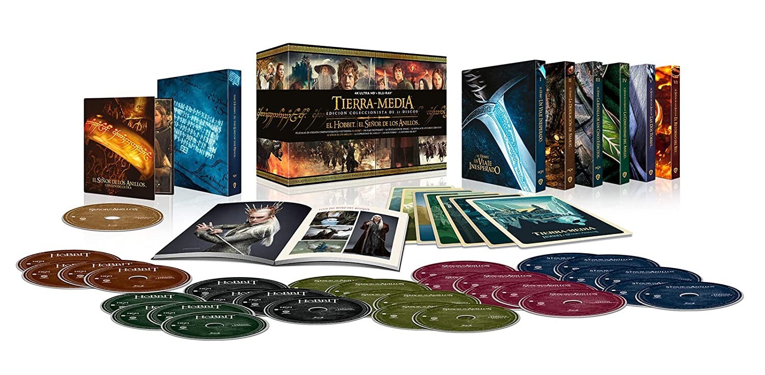 Pack Tierra Media (El Hobbit y El Señor de los Anillos) - Edición Coleccioni