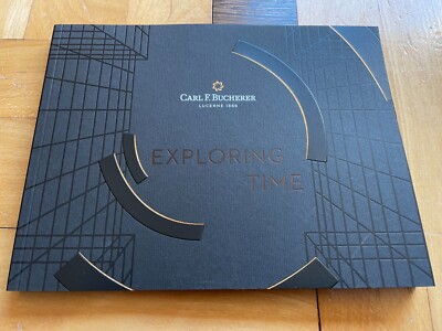 CARL F. BUCHERER Uhren Katalog Exploring Time, neu, original, ungelesen, RAR!