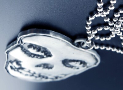 Misfits Necklace New Crimson Ghost Danzig Fiend Pendant Skull 2009