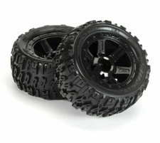 Trencher 2.2 Tires Mounted  fits: Traxxas 1/16 vehicles Pro-Line PRO119411
