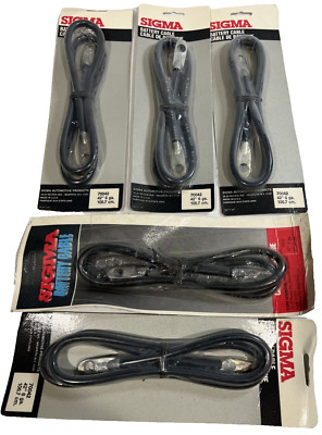 Sigma Battery Cables 70042 42'' 6GA. (5-Pack)