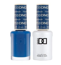 DND Soak Off Gel Polish and Nail Lacquer - 733 - Heartbreak