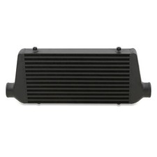 2.5" 63mm BLACK ALLOY UNIVERSAL CUSTOM KIT CAR FRONT MOUNT INTERCOOLER FMIC