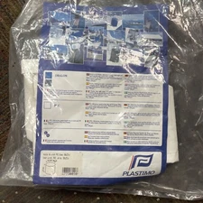 PLASTIMO Winch cover 38016 white PVC 50 x 27 cm