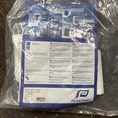 PLASTIMO Winch cover 38016 white PVC 50 x 27 cm