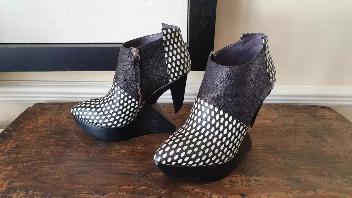 Nude black cheap shoes