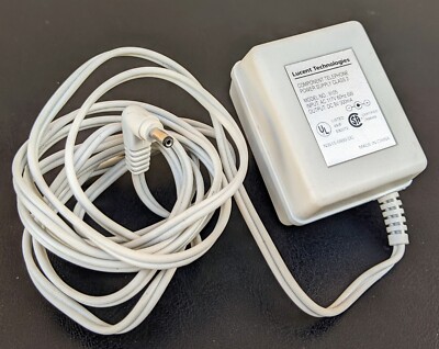 Lucent Technologies Model #9105 9VDC 300mA 117VAC Class 2 Telephone Power Supply