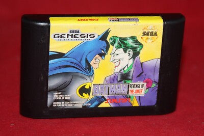 Batman: Revenge of the Joker (Sega Genesis, 1992) Authentic Game Cartridge