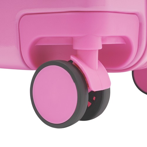18" Kids Ride-On Suitcase Children Rolling Luggage Case Password Lock w/Stickers - Picture 9 of 16