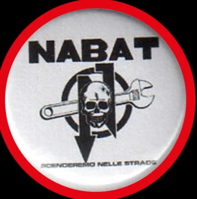 MARKENLOS Nabat "BUTTON"Oi! Oi! Oi!/Skin/Way of Life/Boots&Braces/Anstecker