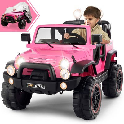 pink battery powered car