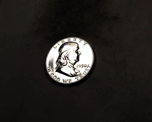 1950 Franklin Half Dollar * Choice Proof * Key Date * 90% Silver * XXH327