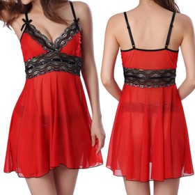 Sexy Women's Lingerie Floral Lace Sleepwear Underwear Dress See-Thru Babydoll US
