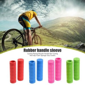 2X BMX MTB Bike Grips Mountain Bicycle Bike Handle Handlebar Soft Rubber Bar End
