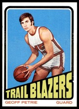 1972 Topps #3 GEOFF  PETRIE  Portland Trailblazers   MINT