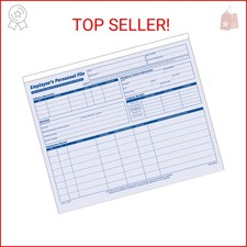 Adams Employees Personnel File Folder, Heavy Card Stock, 11-3/4 x 9-1/2 Inches,