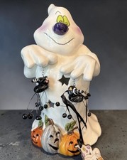 Blue Sky Clayworks  Ghostie  Ghost Halloween Candle House NWT Auth Retailer