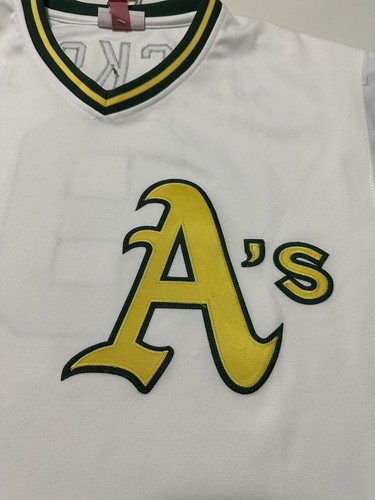 BNWT Mitchell & Ness Oakland Athletics Reggie Jackson Jersey 44 Large - Picture 3 of 12