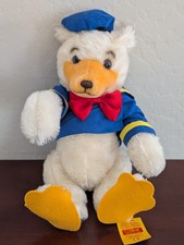 Steiff "Teddy Donald" 651205 Original Tags 1993 Disney Convention