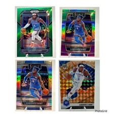 2020,21,22,23  Luguentz Dort 4 All Prizm Card Lot - Select/Prizm/Mosaic- Thunder