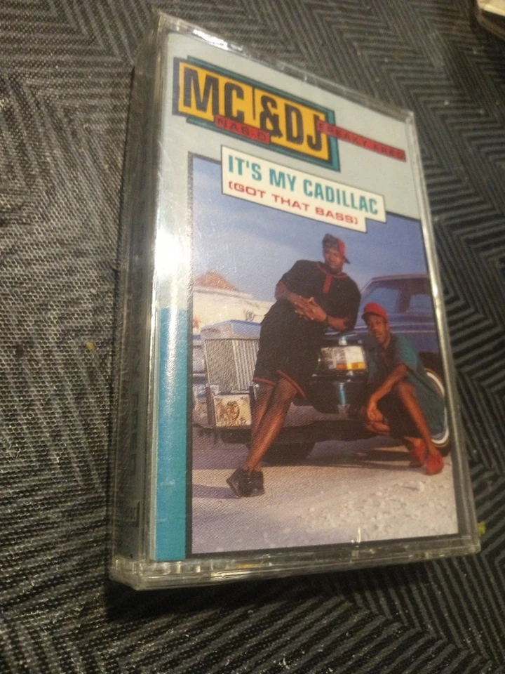 MC Nas D/DJ Freaky Fred CASSETTE It's My Cadillac Rap Cassette Tape SEALED - Image 2 of 4
