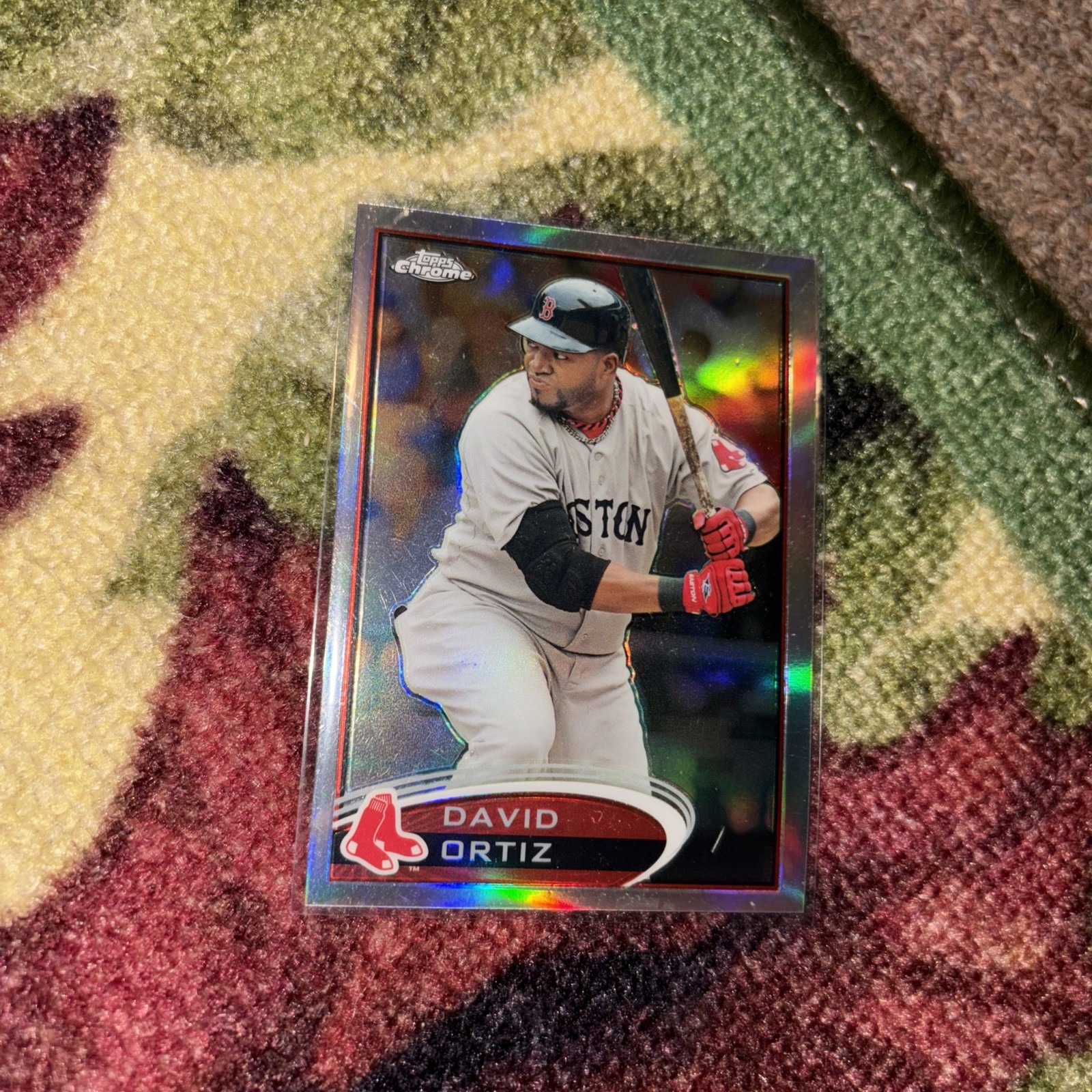 2012 Topps Chrome Refractors #4 David Ortiz - NM-MT