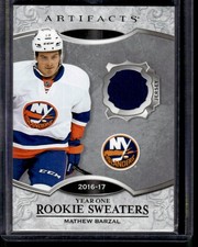 2018-19 Upper Deck Artifacts Year One Rookie Sweaters Mathew Barzal Jersey New