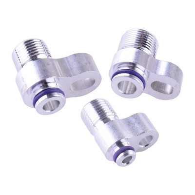 Kit AC Lines Compressor Drier Condenser Radiator Fitting Adapter for Hose R134a