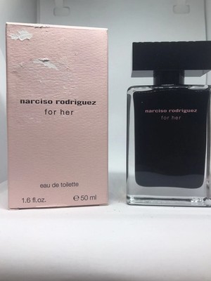 NARCISO RODRIGUEZ EAU DE TOILETTE SPRAY FOR HER 1.6 OZ /50 ML New