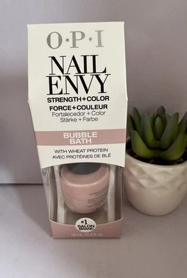 OPI Nail Envy Nail Strengthener Polish im Schaumbad 15ml Full Size Originalverpackt Neu - Bild 1 von 2